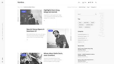 Blog Creative ― with Sidebar