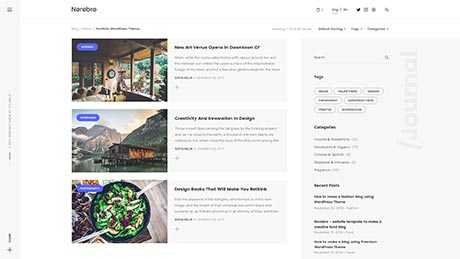 Blog Side Image Boxed ― with Sidebar