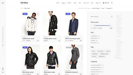 Shop ― Right Sidebar