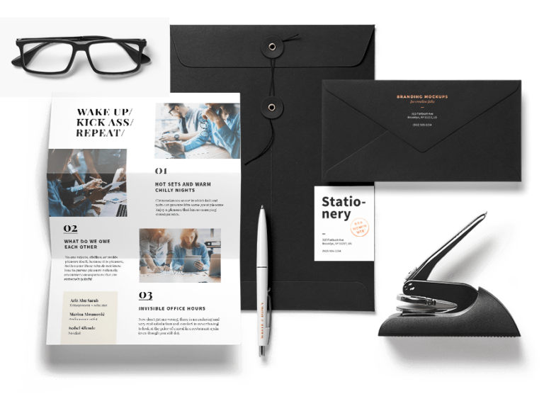 Corporate identity design packages