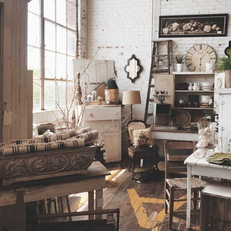 Retro Style Kitchen Interior